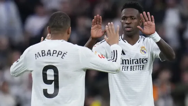 Kylian Mbappé descarta competencia con Vinicius: 'Vine a jugar con Vini'