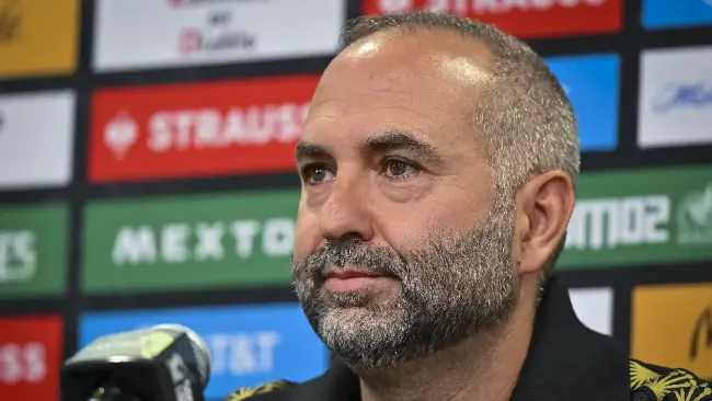 Pedro López en conferencia de prensa