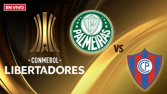 Palmeiras vs Cerro Porteño EN VIVO Copa Libertadores Jornada 2