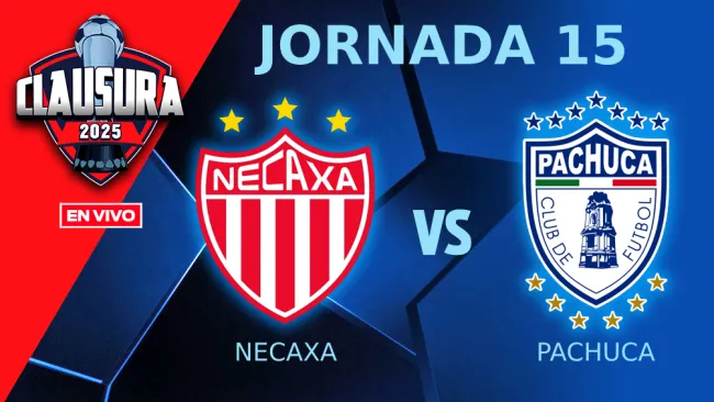 Necaxa vs Pachuca EN VIVO Liga MX Jornada 15 Clausura 2025