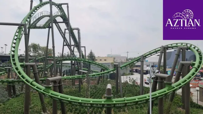 Parque Aztlán anuncia nuevos juegos, incluida la montaña rusa suspendida más grande del mundo