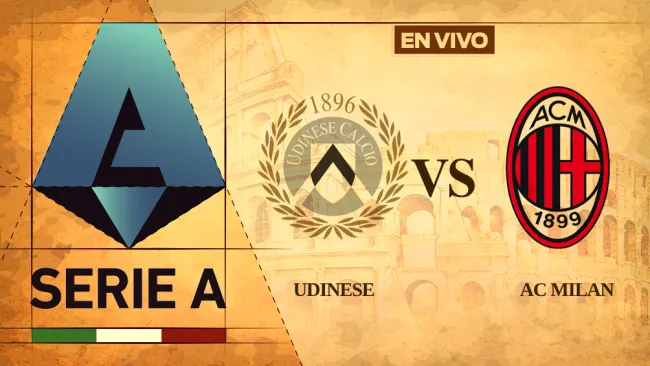 Udinese vs Milan EN VIVO Serie A Jornada 32