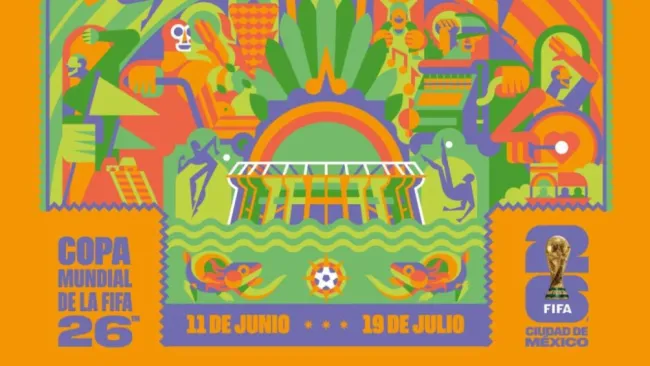 Ciudad de México presenta poster oficial de la Copa del Mundo 2026