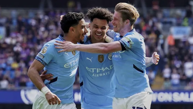 ¡Remontada! Manchester City viene de atrás para vencer 5-2 al Crystal Palace