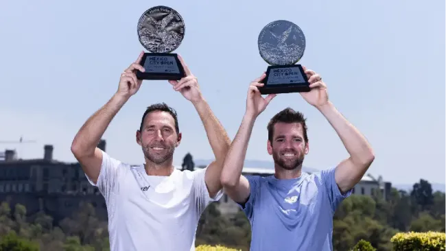 ¡Campeón en casa! Santiago González se corona en dobles en el Mexico City Open