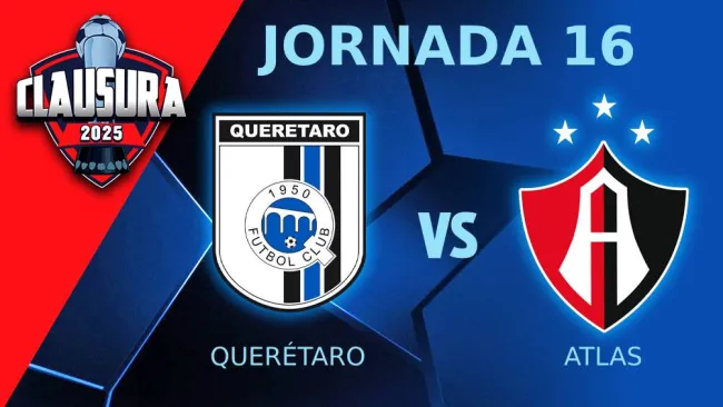 Querétaro vs Atlas: ¿Cuándo y por dónde ver la Jornada 16 de la Liga MX?
