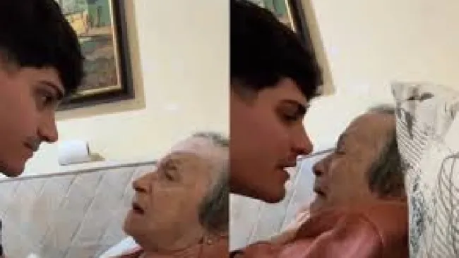 VIDEO: Joven conmueve en redes al despedirse de su abuelita para irse a trabajar a otro país