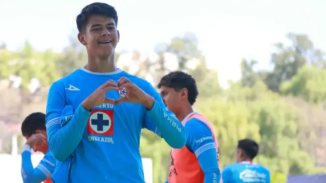 Bryan Casas se perfila a ser líder de goleo en la categoría Sub 23 con Cruz Azul