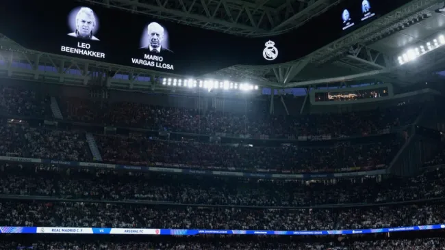 Real Madrid y Arsenal guardaron minuto de silencio por Leo Beenhakker