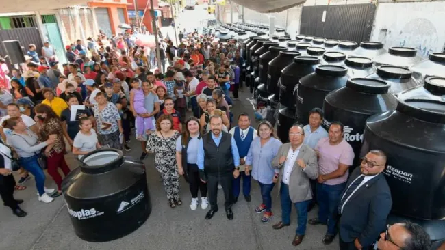 ¡Rematan tinacos en Edomex! Requisitos Para obtener uno a bajo costo 