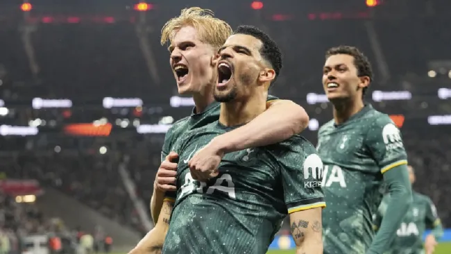¡A Semifinales! Tottenham derrota a Eintracht Frankfurt y sigue con vida en Europa League