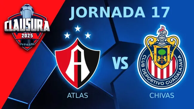Atlas vs Chivas: ¿Cuándo y dónde ver el Clásico Tapatío del Clausura 2025?