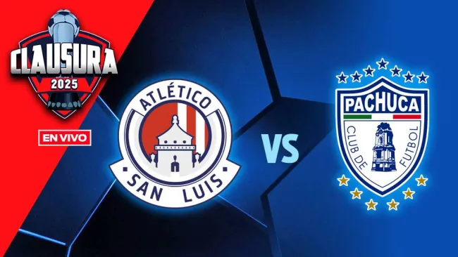 Atlético de San Luis vs Pachuca EN VIVO Liga MX Clausura 2025 Jornada 17