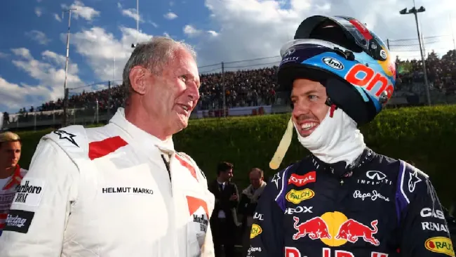 Helmut Marko tiene a su propio reemplazo como asesor de Red Bull: Sebastian Vettel