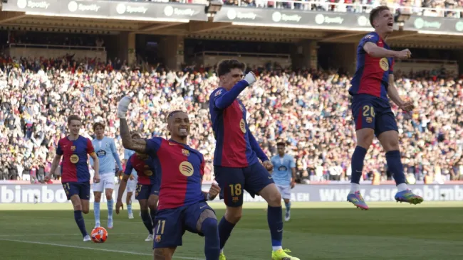¡Remontada culé! Barcelona viene de atrás y vence 4-3 al Celta de Vigo