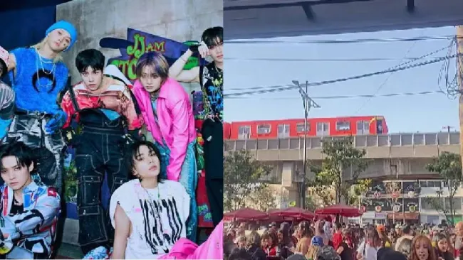 Stray Kids en México: Conductor del Metro detiene el tren para saludar a las fans