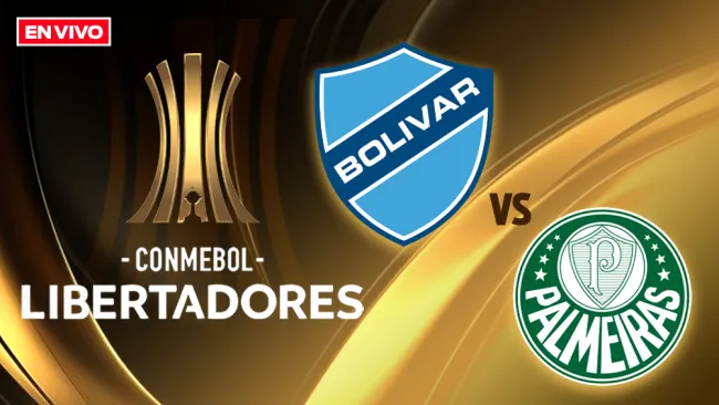 Bolivar vs Palmeiras EN VIVO Copa Libertadores Jornada 3