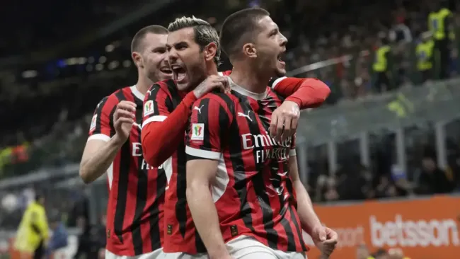 Milan avanza a la Final de Copa tras vencer a Inter de Milán; Santiago Giménez se quedó en la banca