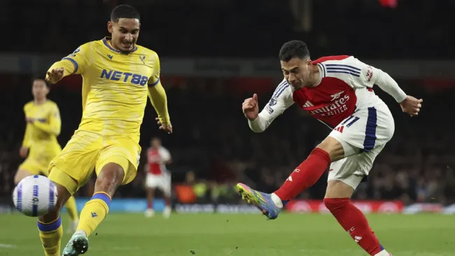 Partido de Arsenal y Crystal Palace