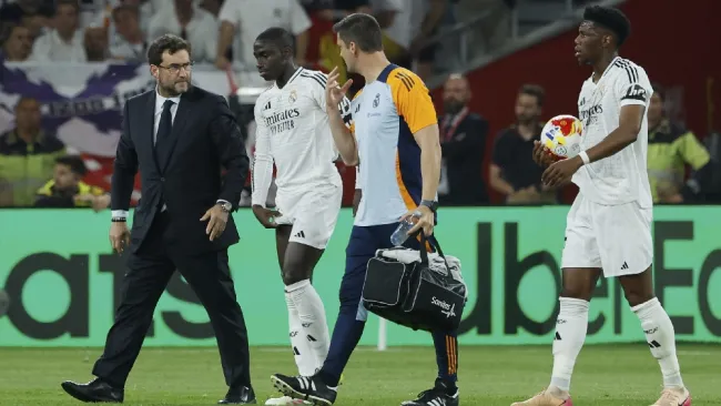 Ferland Mendy se vuelve a lesionar