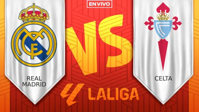 Real Madrid vs Celta de Vigo EN VIVO LaLiga Jornada 34