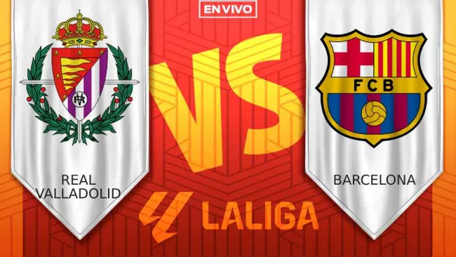 Real Valladolid vs Barcelona EN VIVO LaLiga Jornada 34