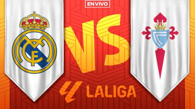 Real Madrid vs Celta de Vigo EN VIVO LaLiga Jornada 34