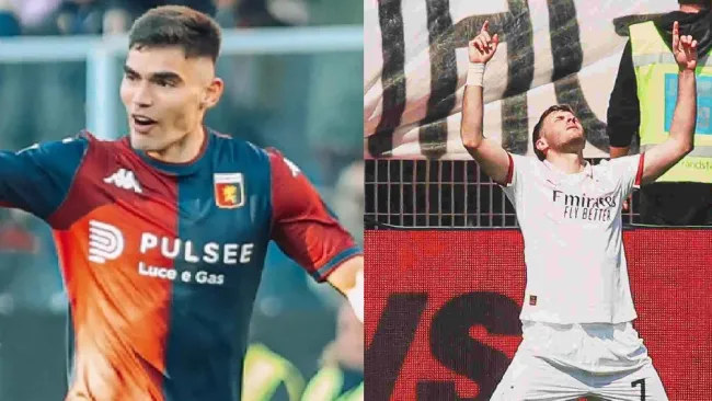 Johan Vásquez y Santiago Giménez