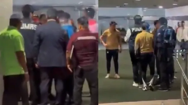 Bronca entre Efraín Juárez y Demichelis 