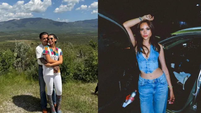 Ángela Aguilar reacciona a coqueteo entre Nodal y Mafer Shof en partido de la Peoples League