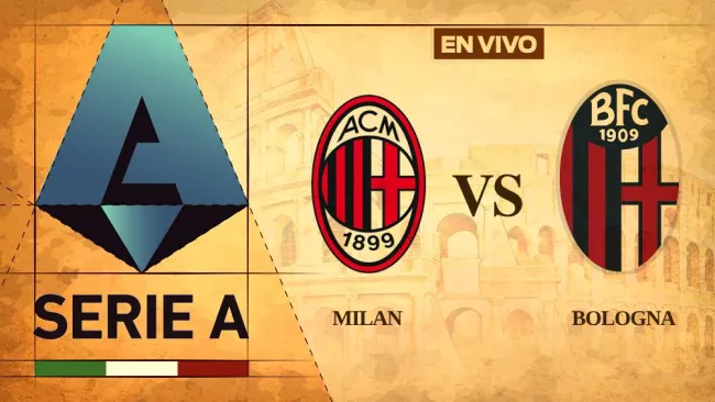 Milan vs Bologna EN VIVO Serie A Jornada 36