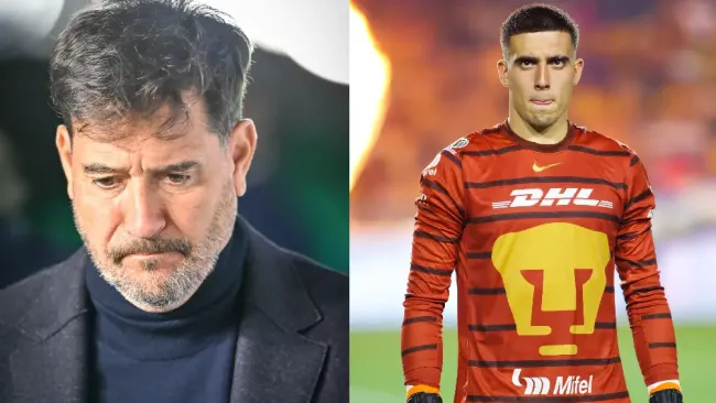 Gustavo Lema fue destituido como técnico de Pumas en el Clausura 2025
