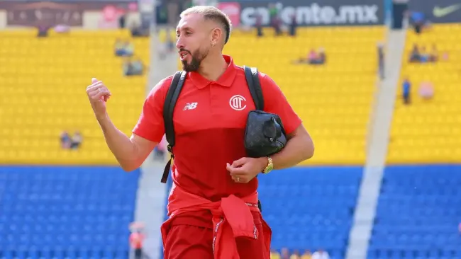 Herrera regresó al futbol mexicano para jugar con Toluca