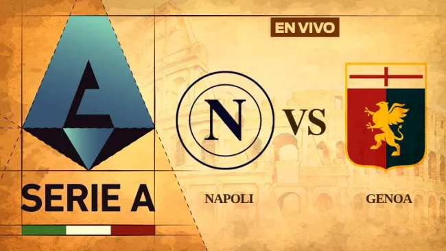 Napoli vs Genoa EN VIVO Serie A Jornada 36