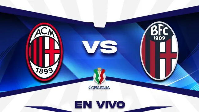 AC Milan vs Bologna EN VIVO Final Coppa Italia
