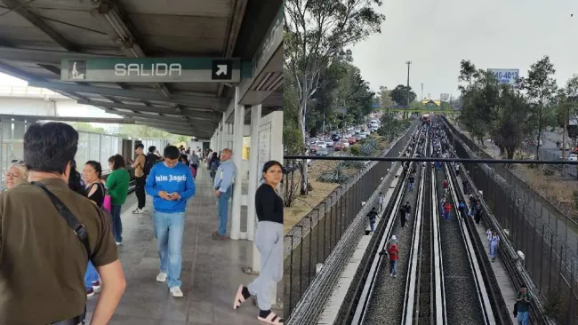 Metro CDMX: Línea B suspende servicio por apagón 