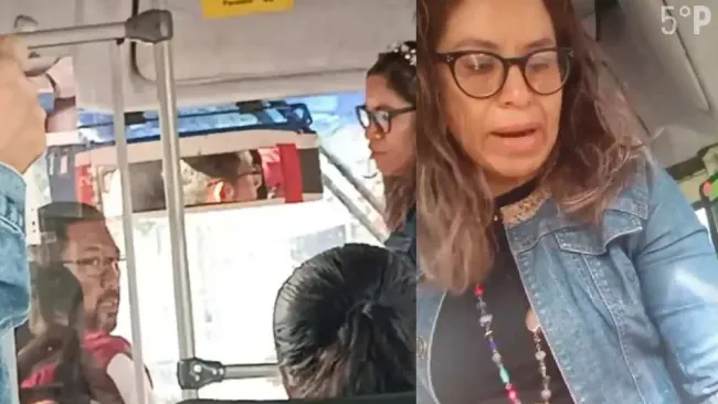 VIDEO: “Lady RTP” agrede a chofer por no bajarla donde quería