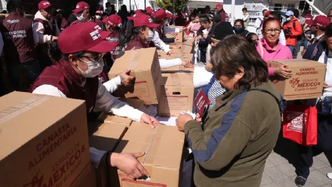 Las personas recibirán una canasta básica mensual con productos esenciales.