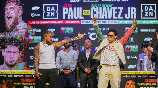 Jake Paul lanza duro mensaje a Chávez Jr.: 'No puedes vencerme a mí ni a tu adicción'