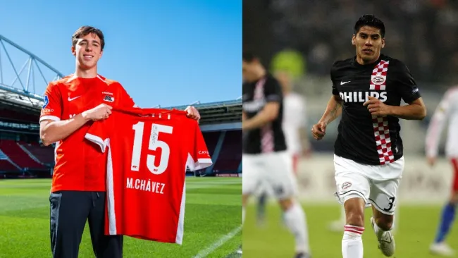 Mateo Chávez busca seguir los pasos de su ídolo Carlos Salcido en la Eredivisie