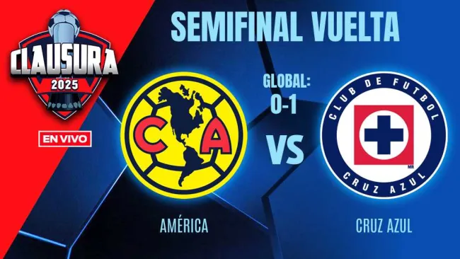 América vs Cruz Azul | Liga MX Clausura 2025 Semifinal Vuelta