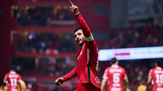 Alexis Vega, emblema del finalista Toluca