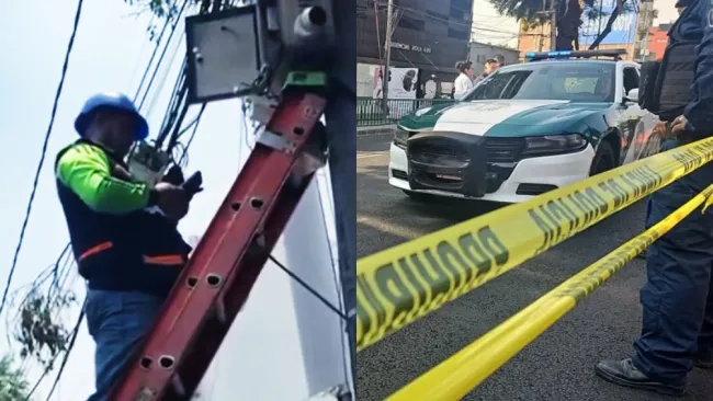 Técnicos no quisieron hablar sobre el funcionamiento de la cámara.