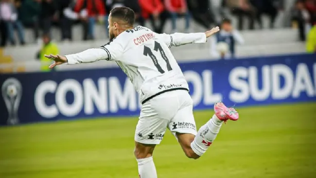 Coutinho con el Vasco da Gama