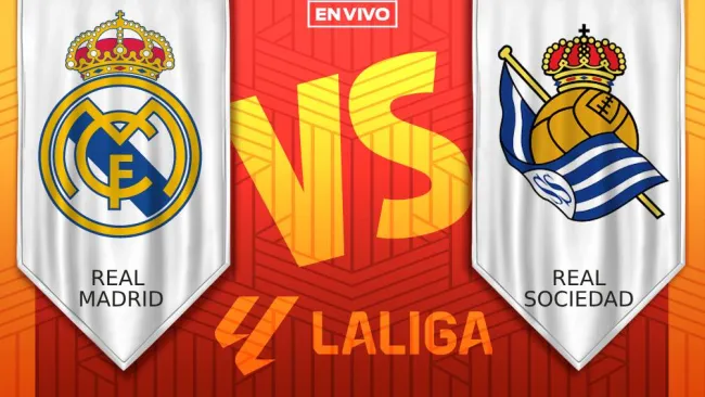 Real Madrid vs Real Sociedad EN VIVO LaLiga Jornada 38