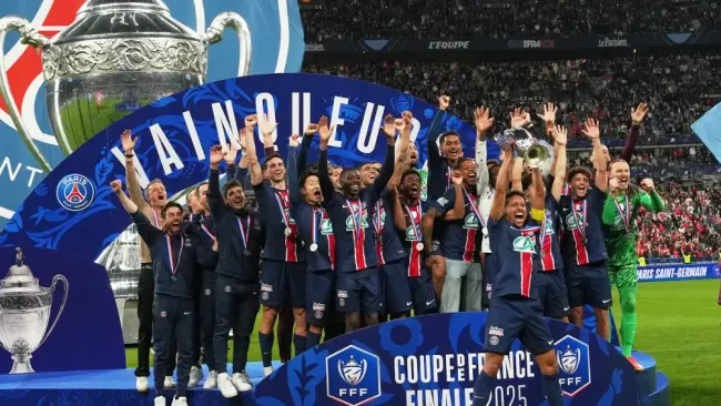¡Apunta al triplete! PSG es Campeón de la Copa Francia tras vencer a Reims