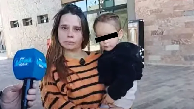 Verónica Acosta esperaba la pensión para su hijo cuando vio todo esa cantidad en su cuenta.