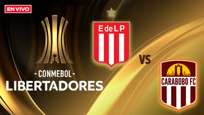 Estudiantes de La Plata vs Carabobo EN VIVO Copa Libertadores Jornada 6.