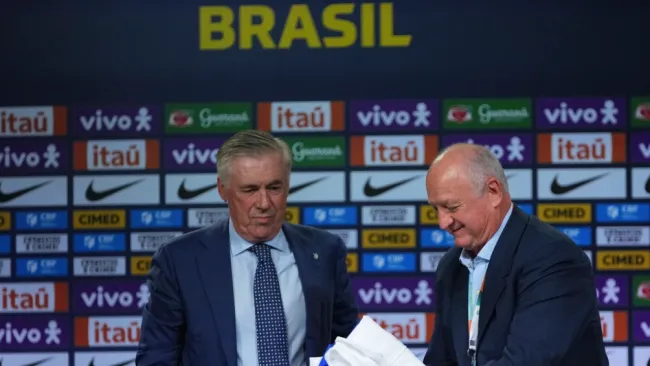 Carlo Ancelotti ya fue presentado oficialmente como técnico de Brasil