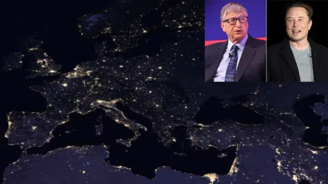 Apagón mundial: Bill Gates y Elon Musk predicen que sucederá este año
